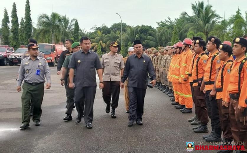 Apel Siaga Bencana Kabupaten Dharmasraya, Bupati Ajak Jaga Alam