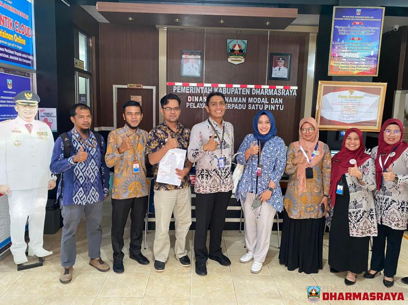 OMBUDSMAN RI GOES TO DPMPTSP DHARMASRAYA DALAM RANGKA PENILAIAN PENYELENGGARAAN PELAYANAN PUBLIK TAHUN 2022 OLEH OMBUDSMAN RI