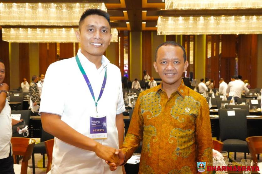 RAKERNAS APKASI XIV Resmi dibuka oleh Menteri Dalam Negeri, Kepala DPMPTSP turut hadir mendampingi Bupati Dharmasraya