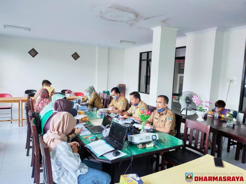 RAPAT KORDINASI DENGAN TIM TEKNIS BULAN APRIL 2020